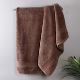 Heritage Egyptian Cotton Plush Thick Absorbent Bath Towel Set of 2
